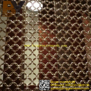 Stainless Steel Ring Metal Mesh Curtains